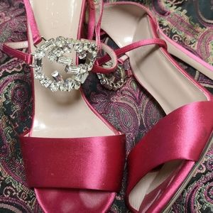 Pink Gucci heels